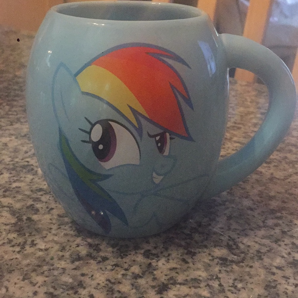 My little pony rainbow dash mug cup tea
